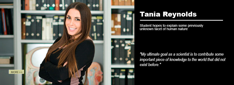 Psychology Graduate Student Tania Reynolds