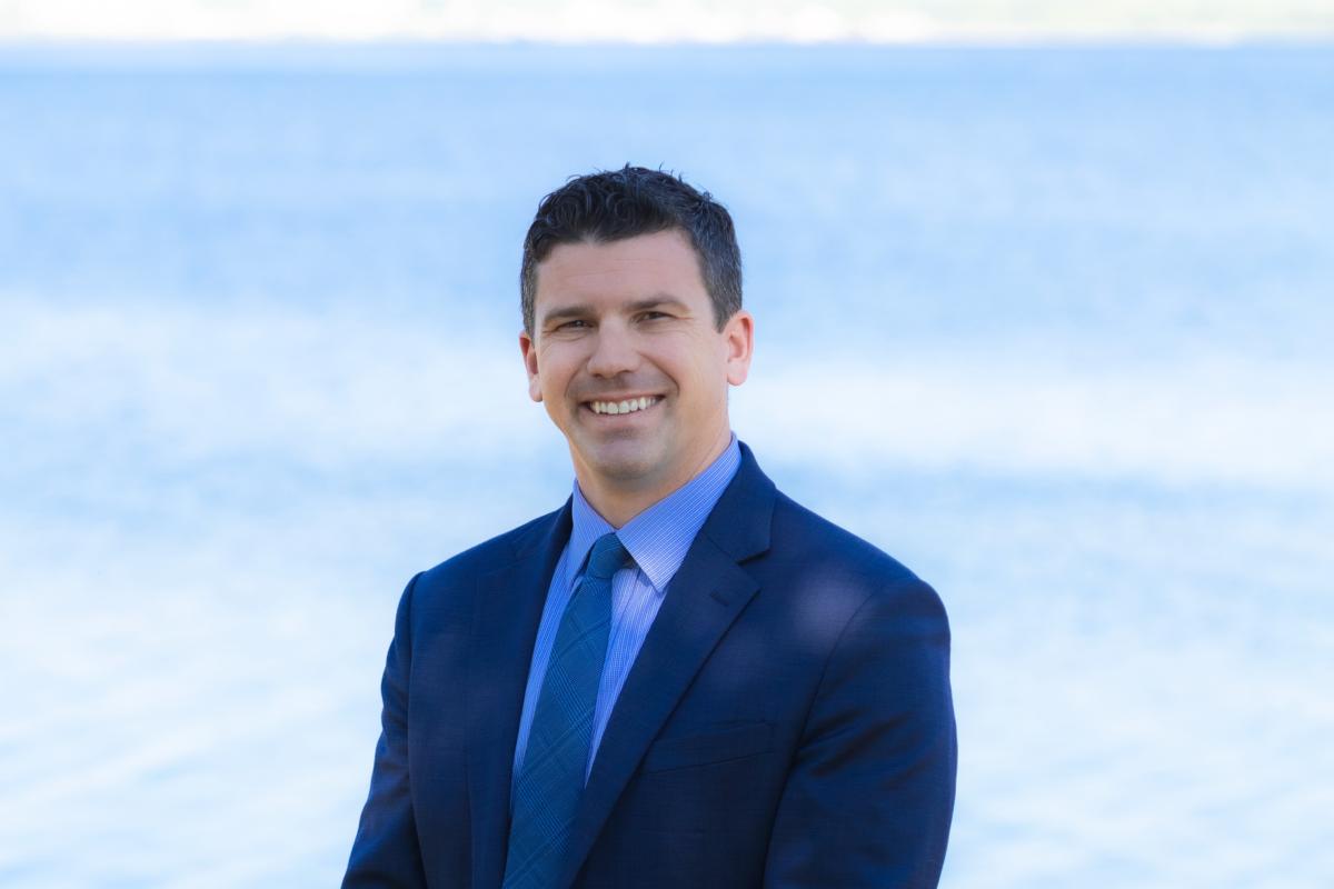 Tyler Towne, an associate teaching professor in the Department of Psychology and the assistant dean for undergraduate studies at Florida State University’s Panama City campus. Photo by Helen Johnson.