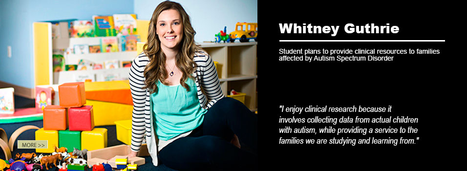 Psychology Graduate Student Whitney Guthrie
